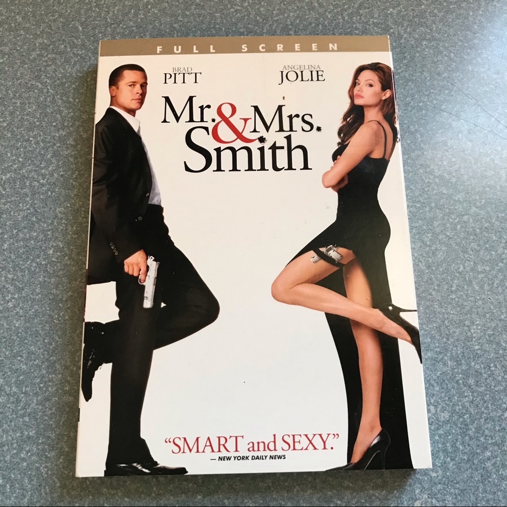 FREE W/ $10 PURCHASE Mr. and Mrs. Smith DVD